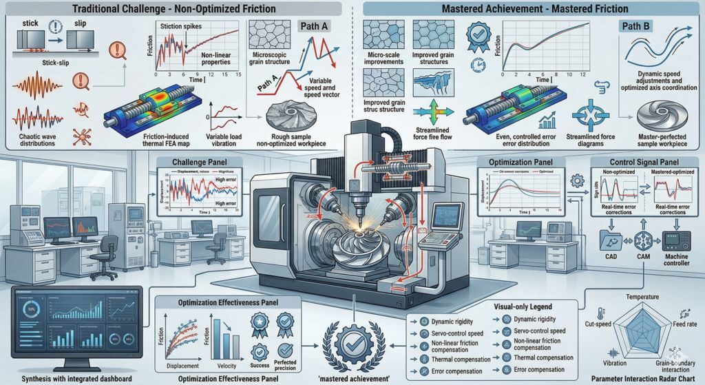 Conquering Stiction and Nonlinear Friction in CNC Feed Systems